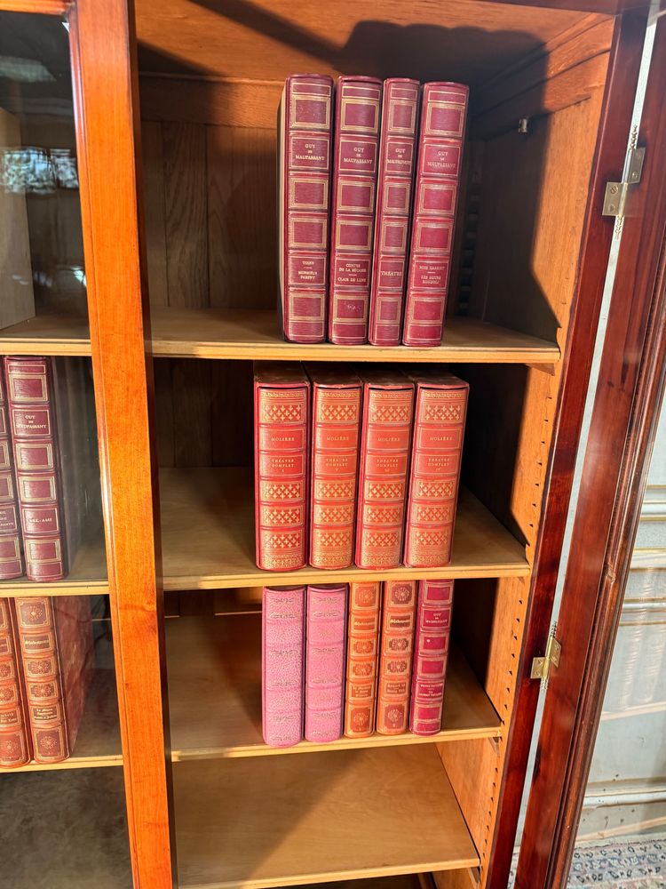 Bibliothèque japonisante attribué à Gabriel Viardot 19 eme siècle 