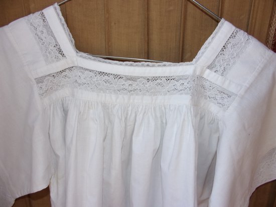 Pair of altar boy surplices from the end of the 19th century