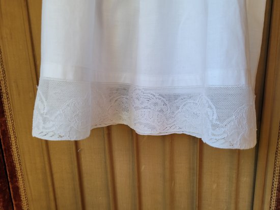 Pair of altar boy surplices from the end of the 19th century
