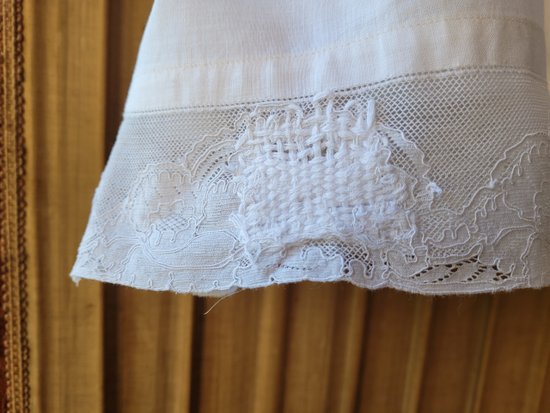 Pair of altar boy surplices from the end of the 19th century