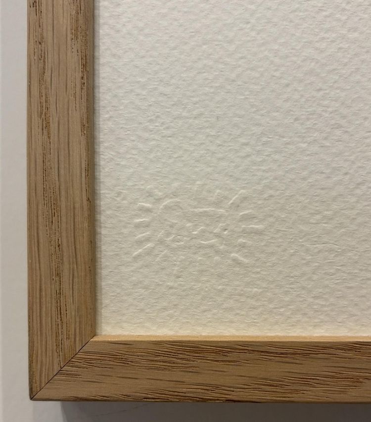 Keith Haring. Sérigraphie en couleurs numérotée. Années 1990. LS6794C-68C