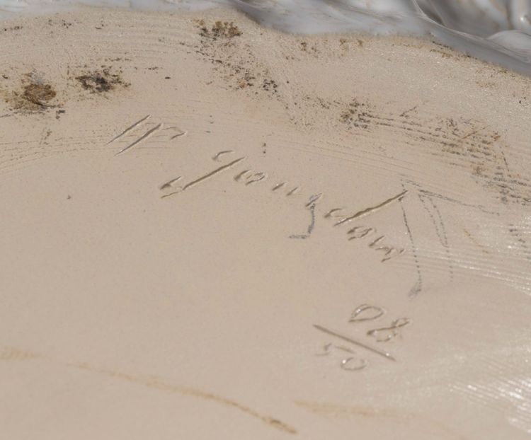 Hure de sanglier - Terrine - Jean-Paul Gourdon - Terre cuite émaillée - Centre de table