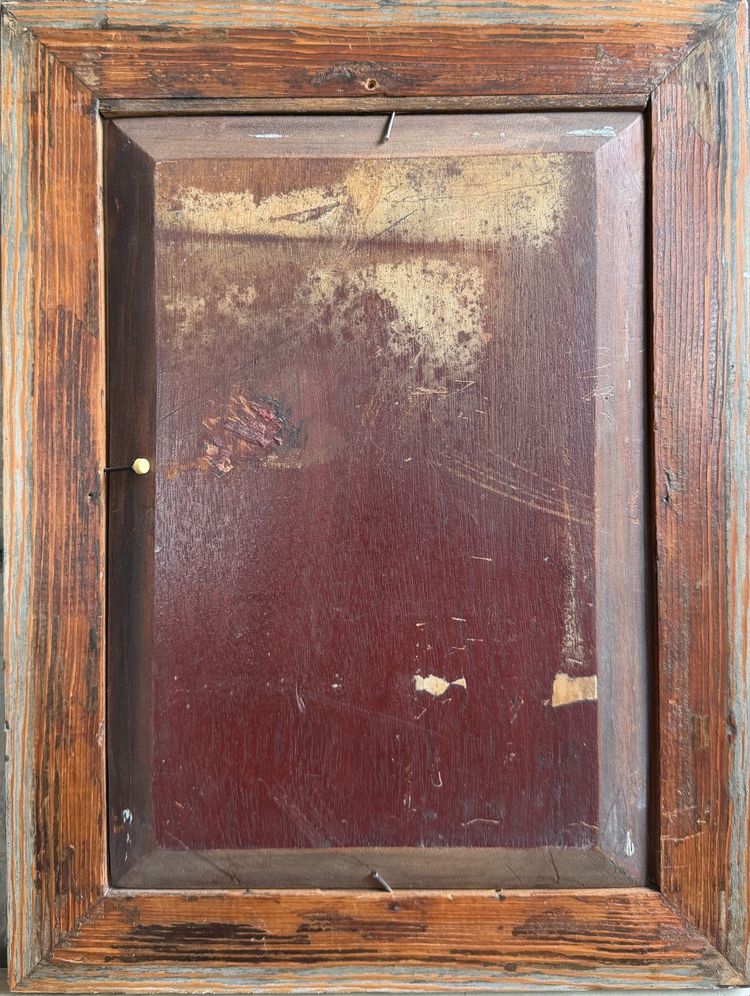 Ecole Française Impressionniste -Elégantes et enfant au jardin, circa 1890