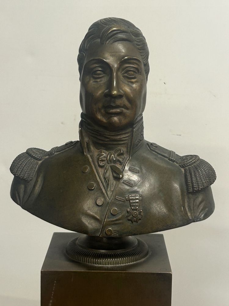 Maréchal de l’Empire buste en bronze époque début XIXéme  - Napoléon Bonaparte - 1er empire 
