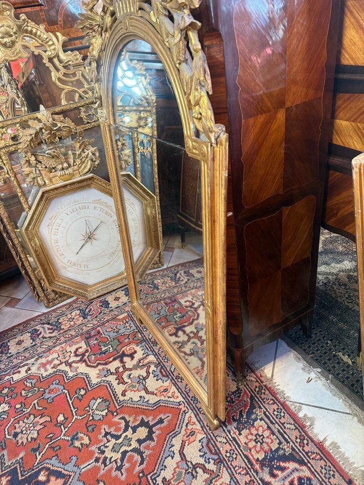 SPECCHIO IN STILE LUIGI XVI CON PRONTON
