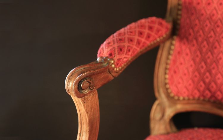 Fauteuil à la Reine Louis XV
