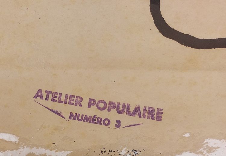 Affiches Mai 68 - Lobotomisé et Sochaux