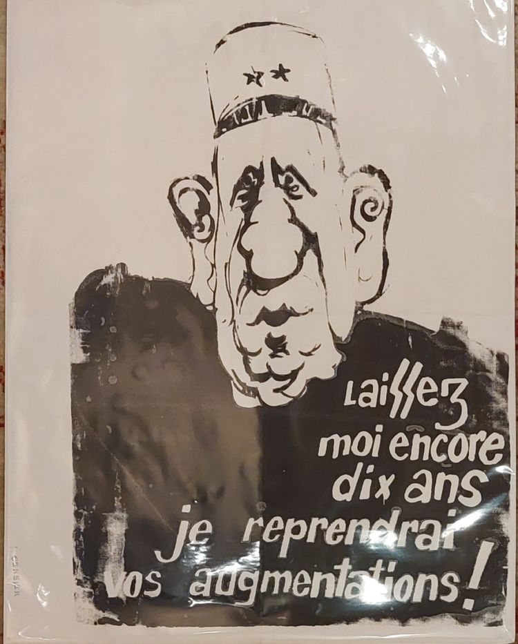 May 68 posters - "Leave me alone..." and "A Youth"