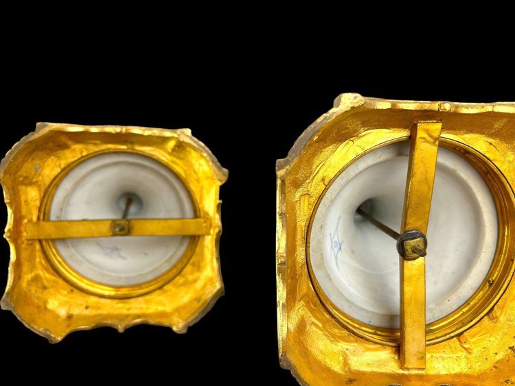 Großes Paar Vasen Aus Sèvres-Porzellan "Stempel Château Des Tuilerie "xixe