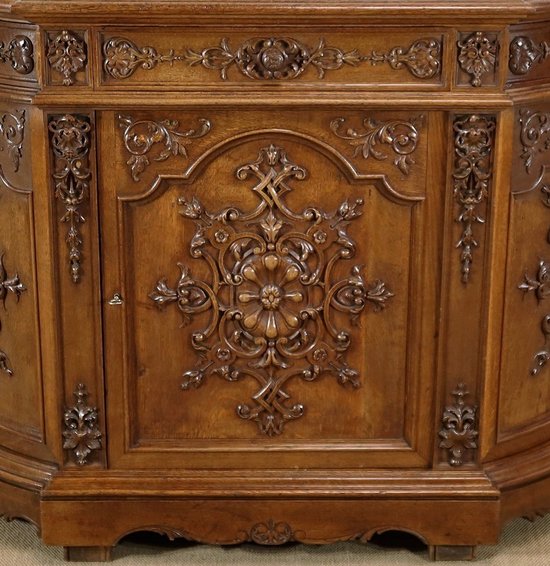 Property sideboard in Oak, Louis-Philippe style - End of XIXth century