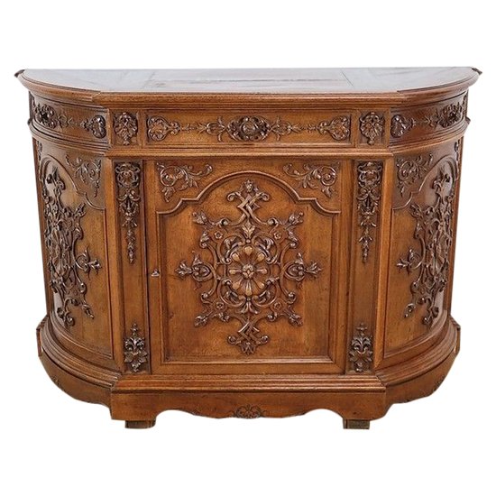 Property sideboard in Oak, Louis-Philippe style - End of XIXth century