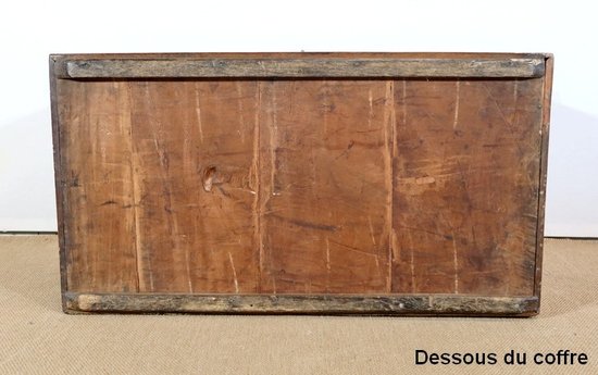 Baule da viaggio in mogano - seconda metà del XIX secolo