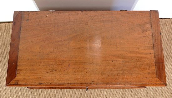 Baule da viaggio in mogano - seconda metà del XIX secolo