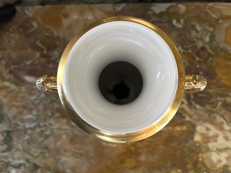 Vaso in porcellana di Parigi, inizio XIX secolo
