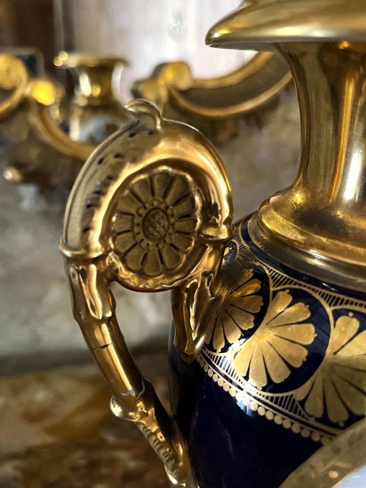 Vaso in porcellana di Parigi, inizio XIX secolo