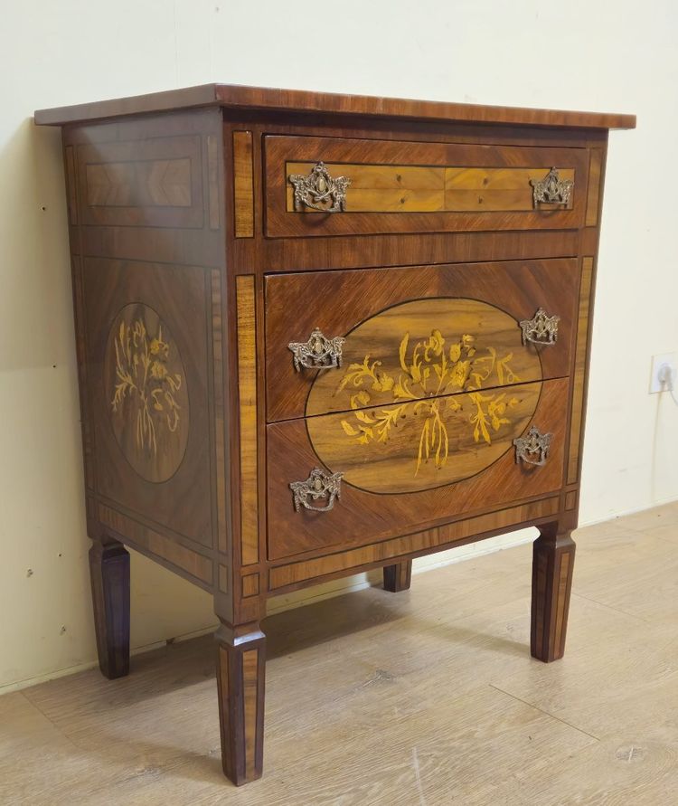 Commode de Dame marquetée – Style Louis XVI - XXeme