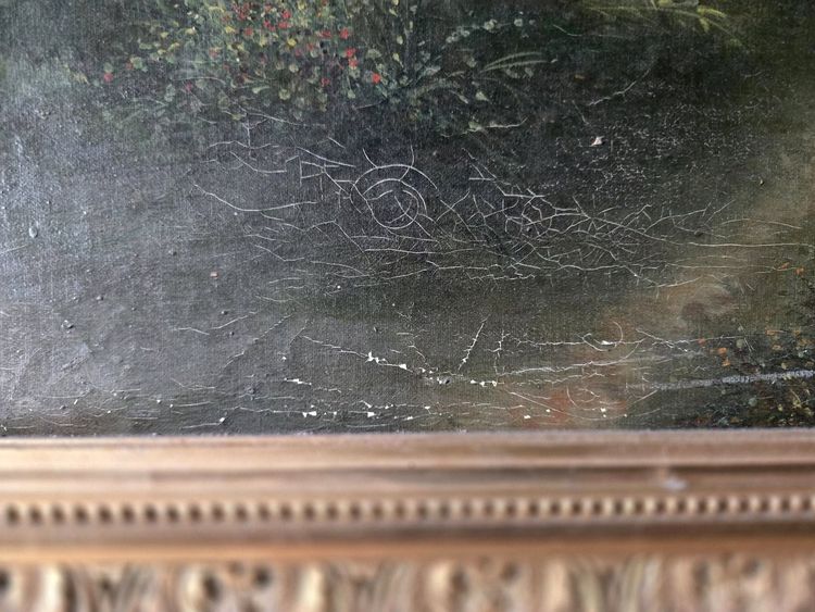 Paysage forestier – École de Barbizon, XIXᵉ siècle - huile sur toile