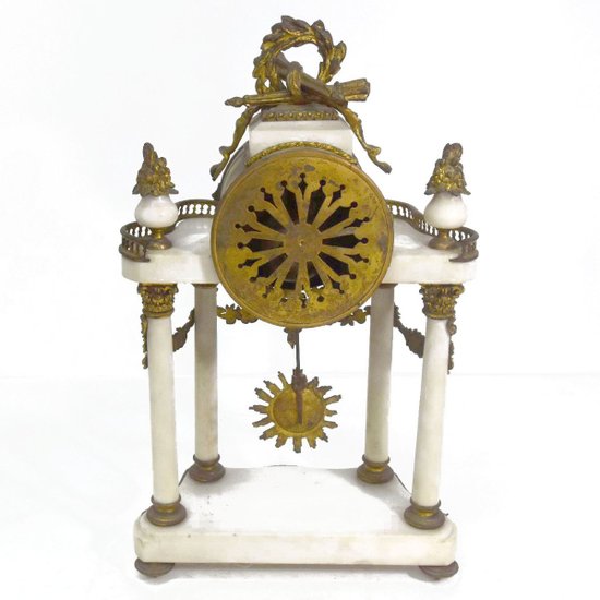 Gilded Bronze And Marble Portico Trim 1900