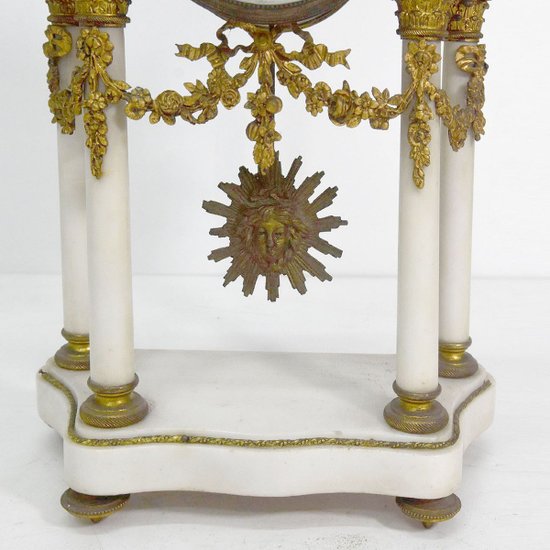 Gilded Bronze And Marble Portico Trim 1900
