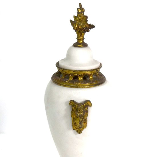 Gilded Bronze And Marble Portico Trim 1900