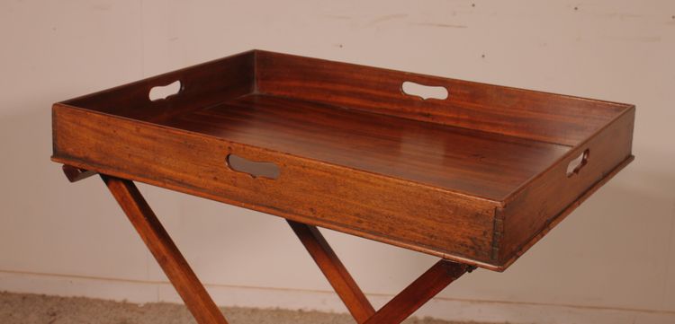 Servante Dit Butler Tray en acajou circa 1800