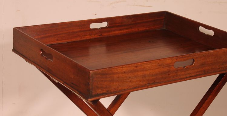 Servante Dit Butler Tray en acajou circa 1800