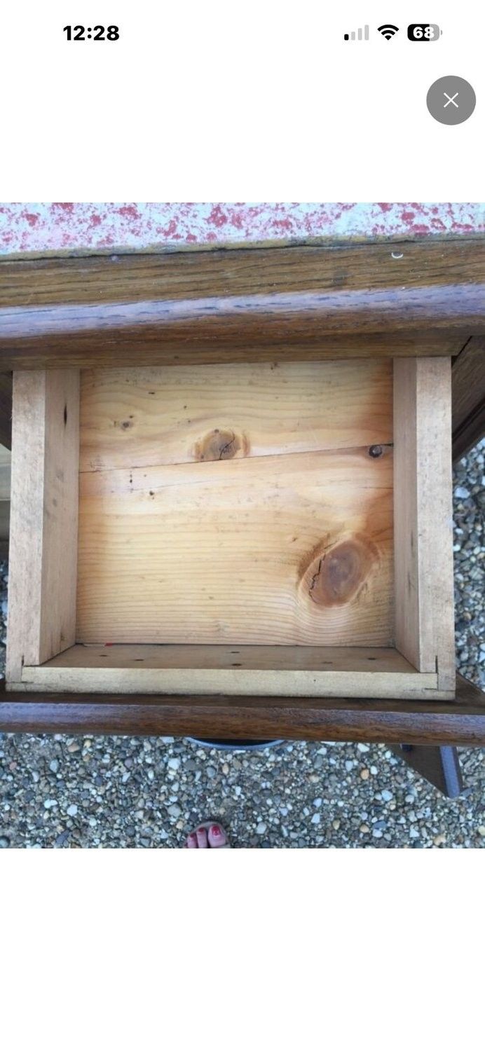 Mado Sideboard aus massiver Eiche – französischer Haushaltsstil der 1950er Jahre