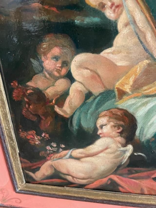 Scuola francese del XIX secolo "Renaud et Armide" di François Boucher