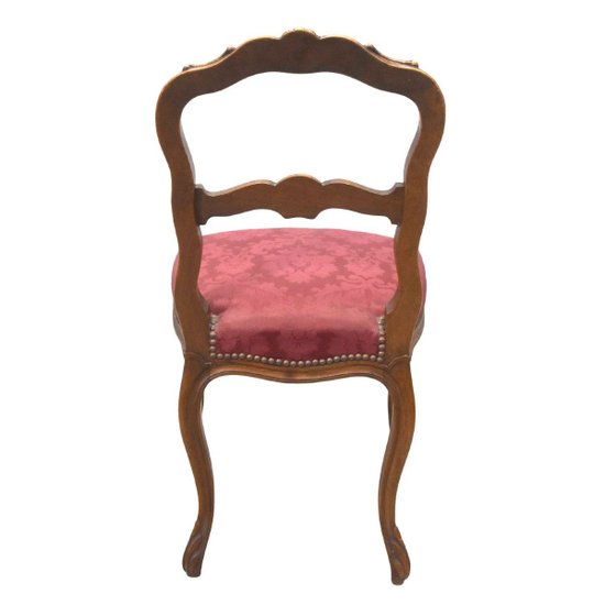 Salon En Noyer De Style Lxv , Fauteuils à La Reine