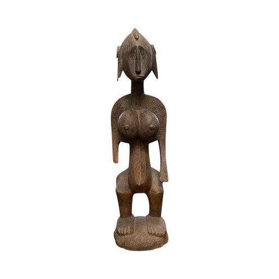 STATUETTA nello stile della MATERNITÀ figurante Ba Fâro Cultura Bambara, Mali Prima metà del XX secolo