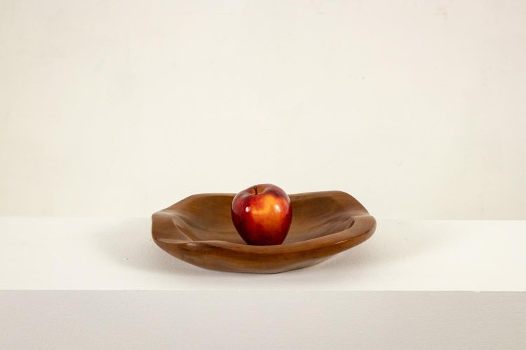 Alexandre Noll. Ciotola scolpita dalla forma organica. Anni '40-'50 LS6539756B