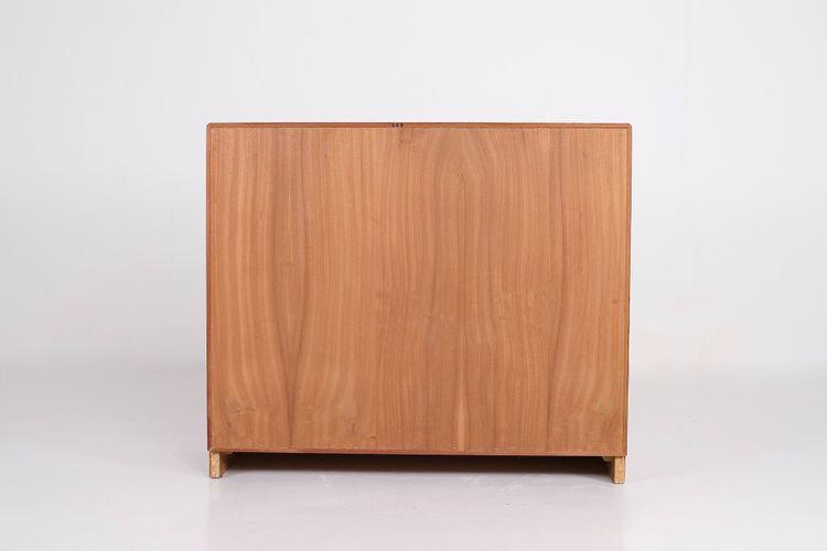 Credenza scandinava in teak - 1 anta, 6 cassetti, anni '70