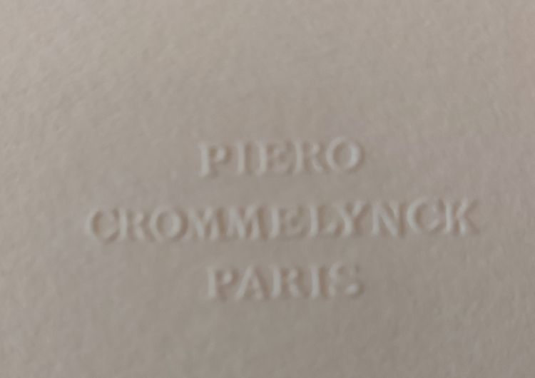 Jean Pierre PINCEMIN - (1944 - 2005) - Two aquatints Piero Crommelynck