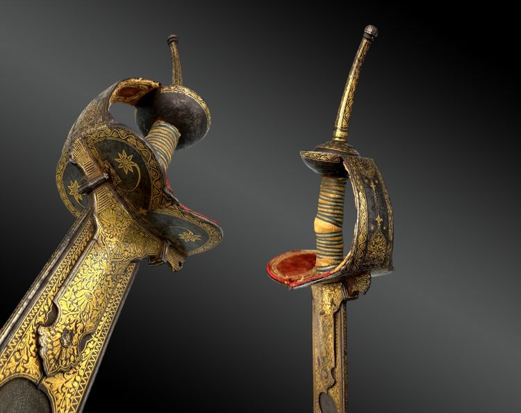 SCIABOLA INDIANA KHANDA DIRETTA CON SPALLA India, Punjab o Rajasthan, XIX sec.