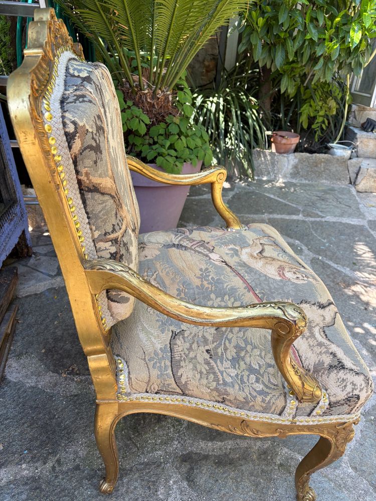 Poltrona da regina XIX secolo