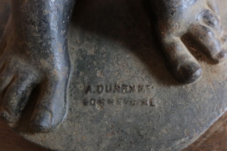 in ghisa firmato Durenne