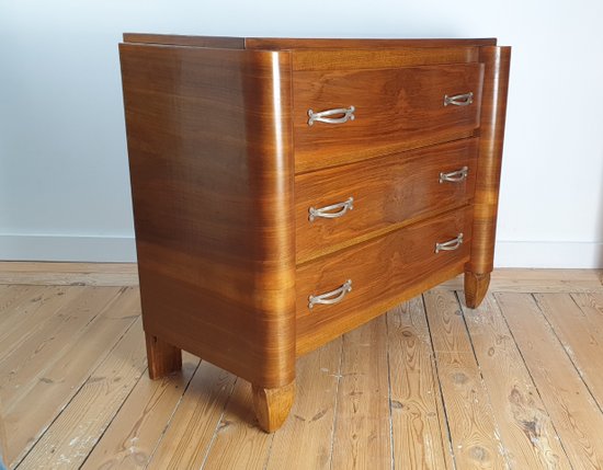 Commode Art Déco tardif circa 1940