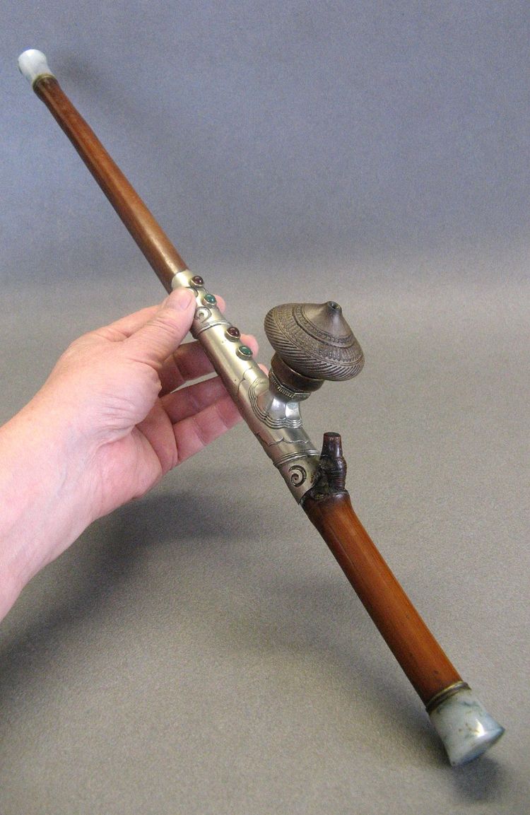 Opium Pipe, China, 1900.