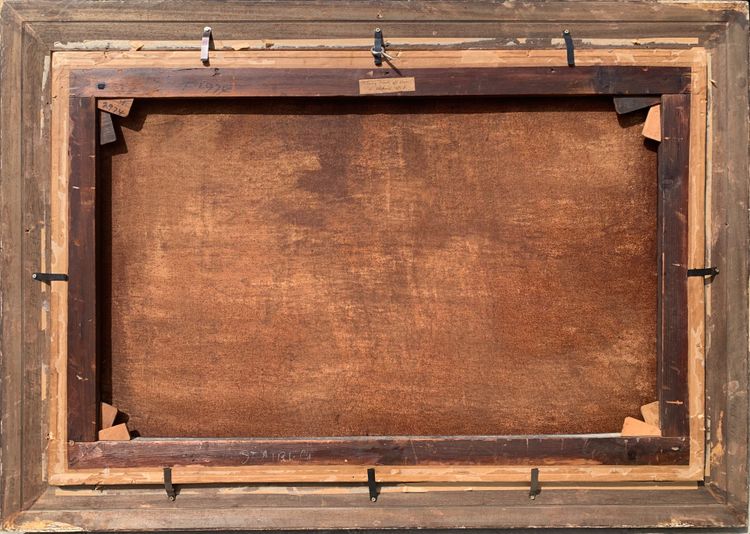 Marine with sailing ships by Alfred Vickers – breath and elegance