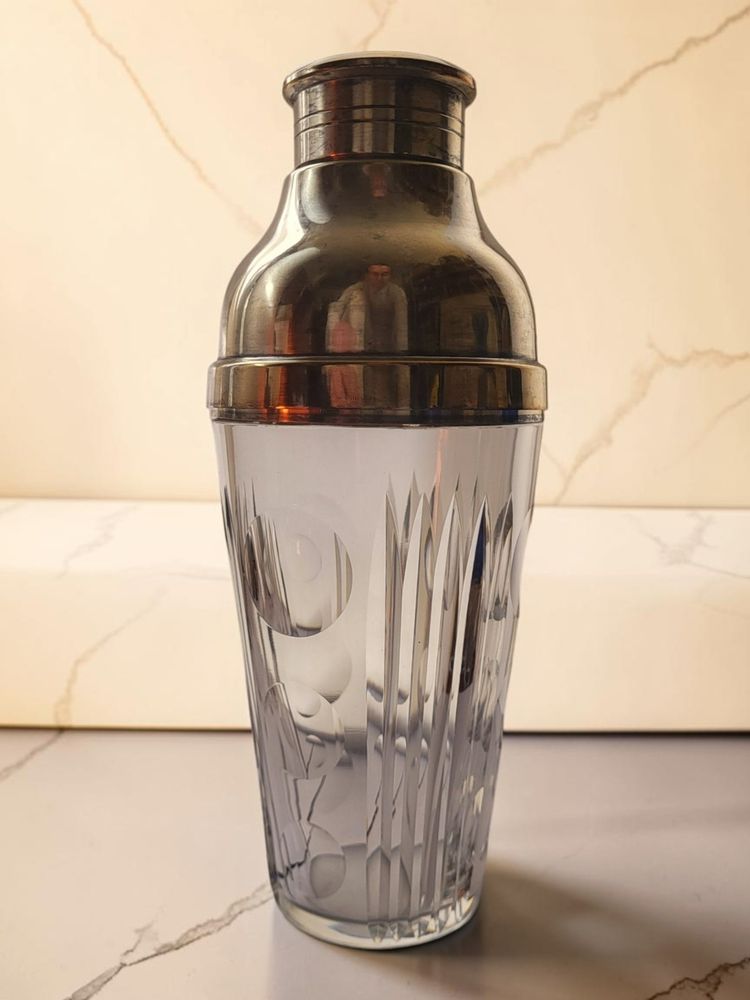 Sèvres crystal cocktail set, 1960s