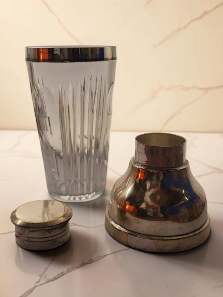 Sèvres crystal cocktail set, 1960s