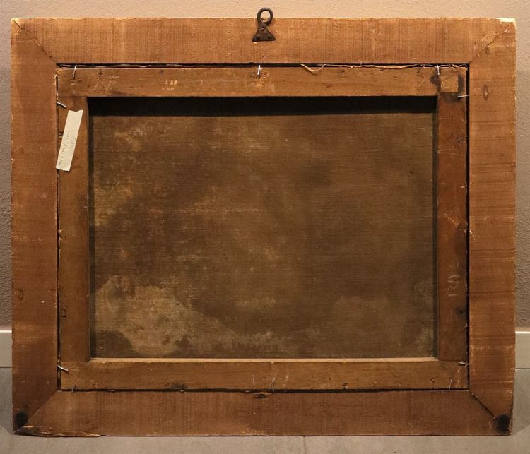 Natura morta di fiori in un giardino, Francesco Lavagna (Napoli, 1684 - 1724) cerchia