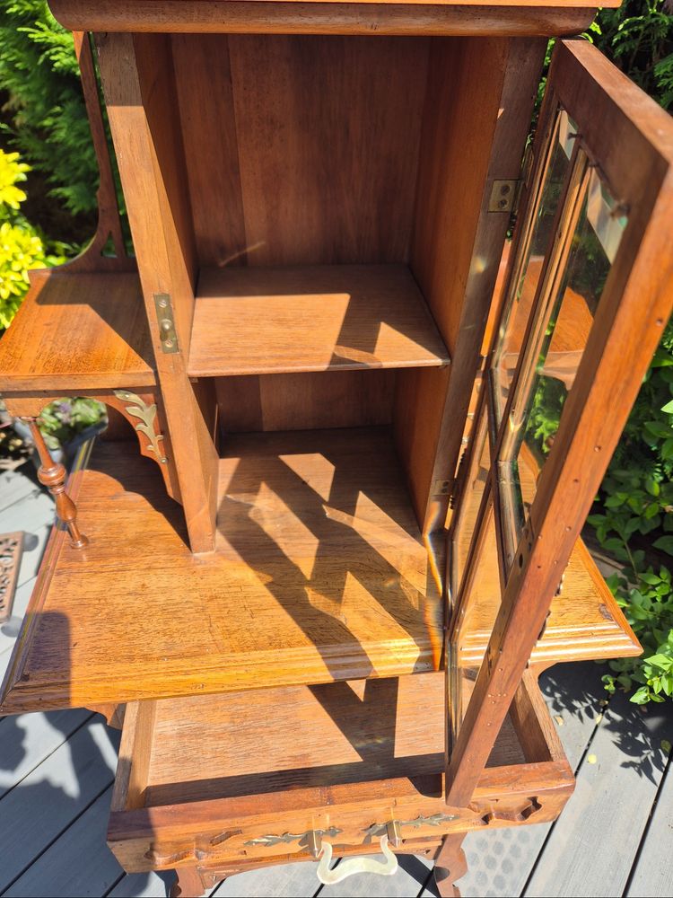 Art Nouveau parlor cabinet