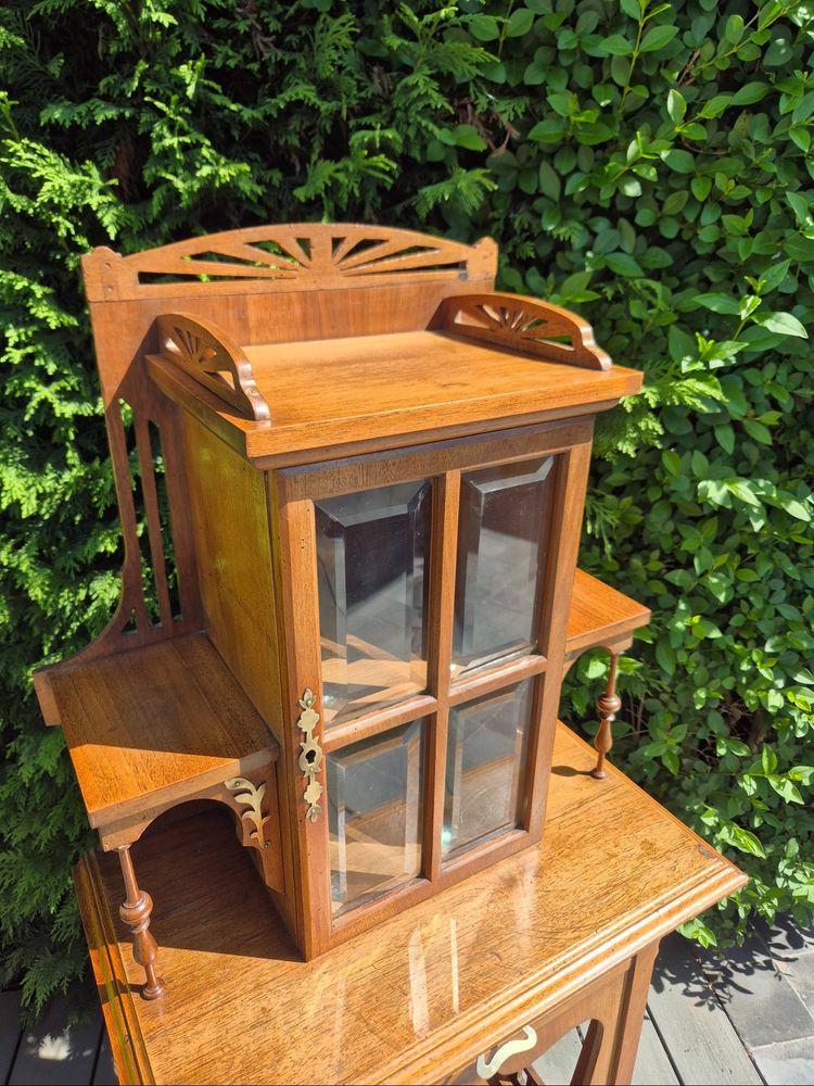 Art Nouveau parlor cabinet