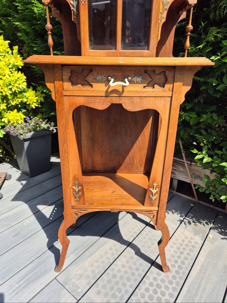 Art Nouveau parlor cabinet