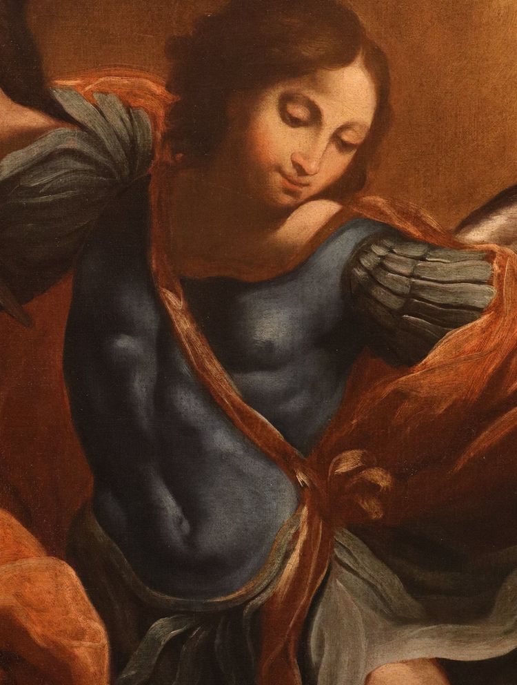 The Archangel Michael, Guido Reni (bologna, 1575–1642) Follower Of