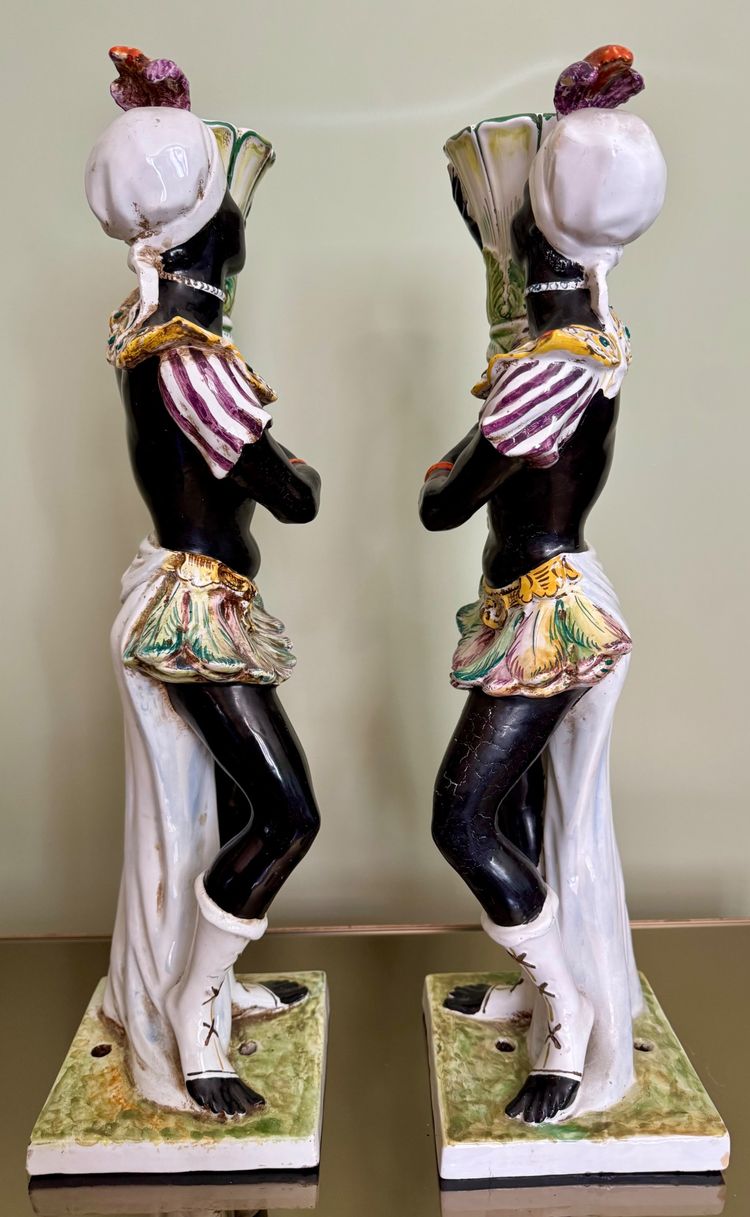 Coppia di ceramiche nubiane