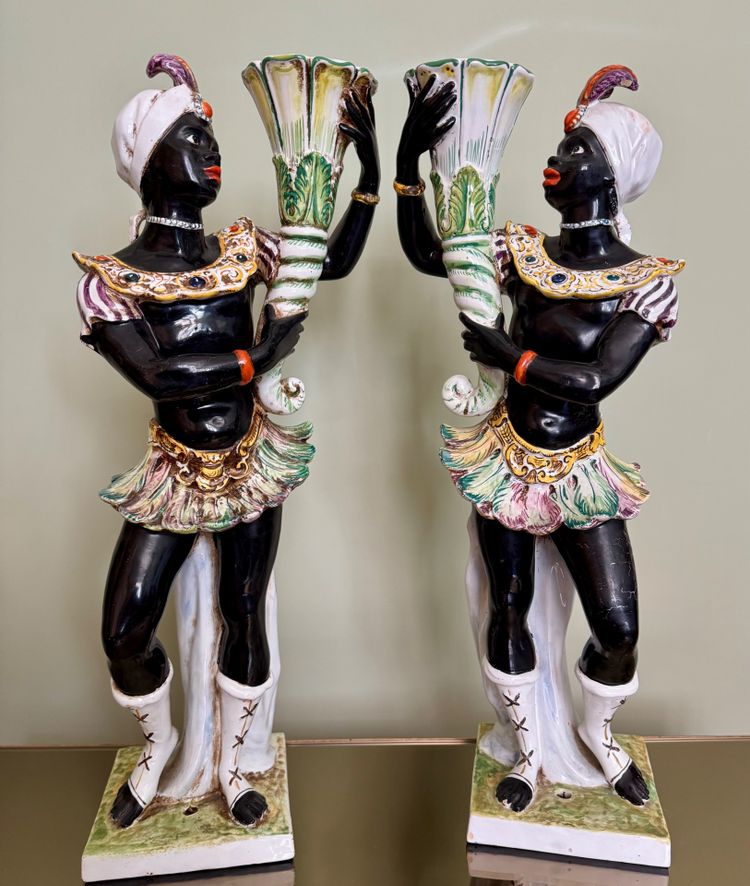 Coppia di ceramiche nubiane