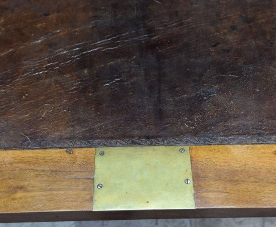 Segreteria in mogano fiammato stile Impero del XIX secolo