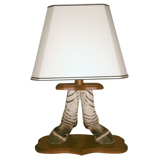 Lamp "zebra feet